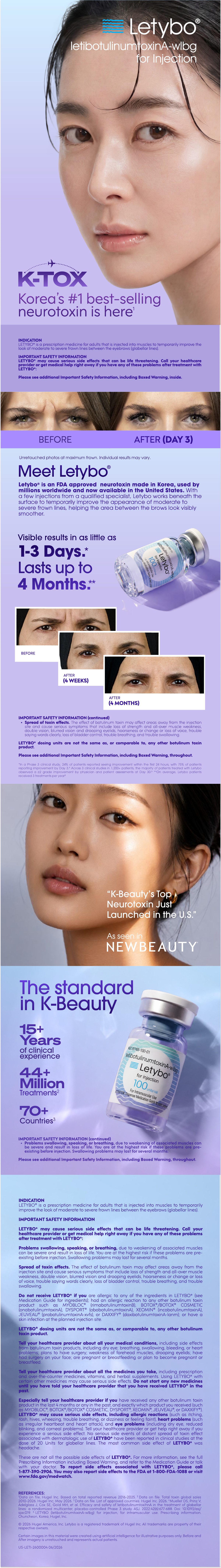 Preview of the Letybo digital patient brochure